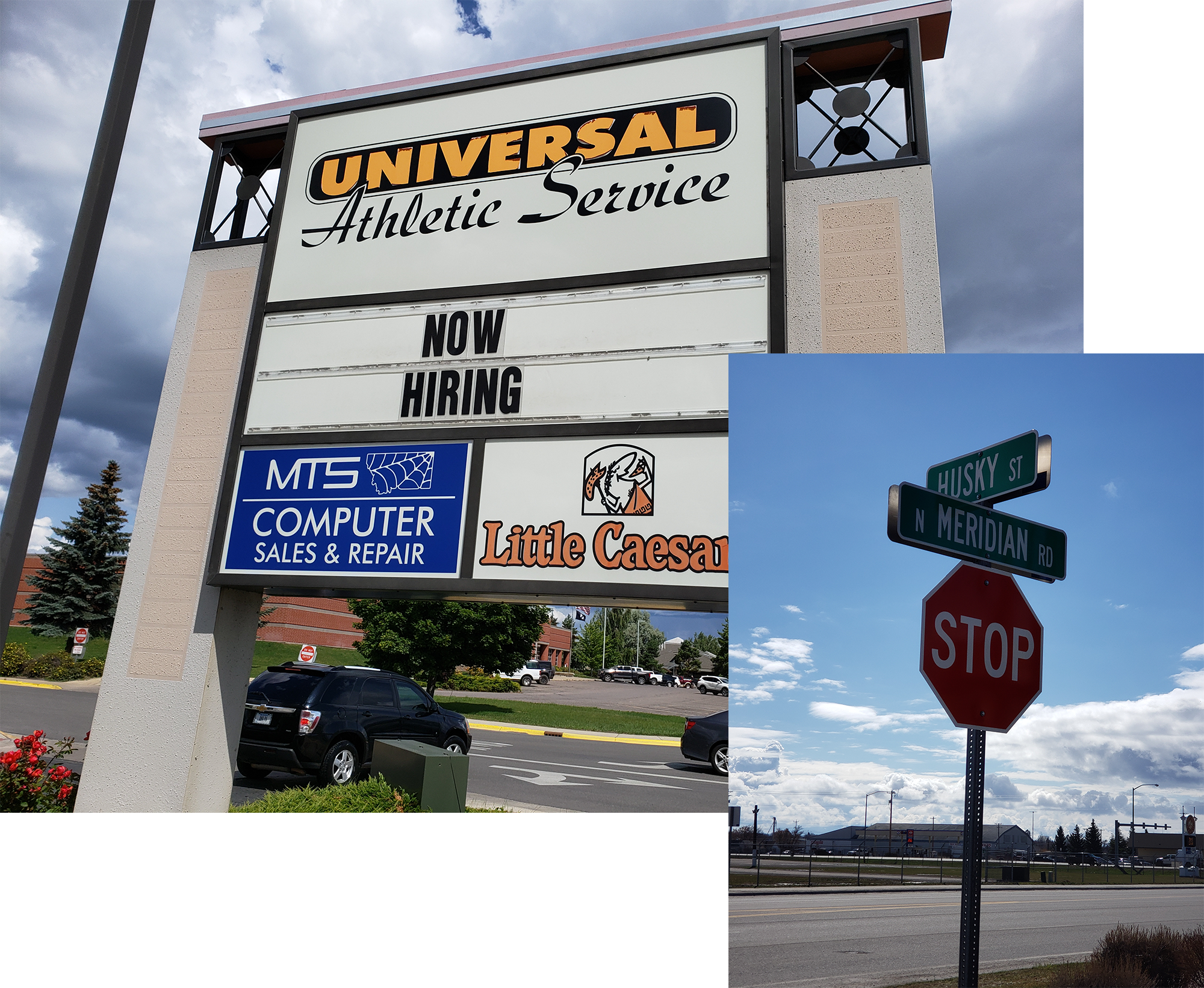 Business signs and Street signs